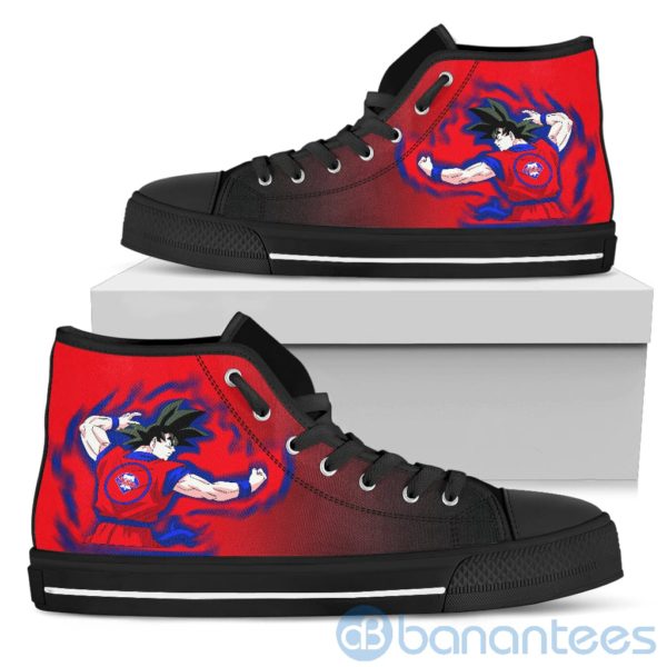 Philadelphia Phillies Goku Saiyan Power Anime High Top Shoes Product Photo
