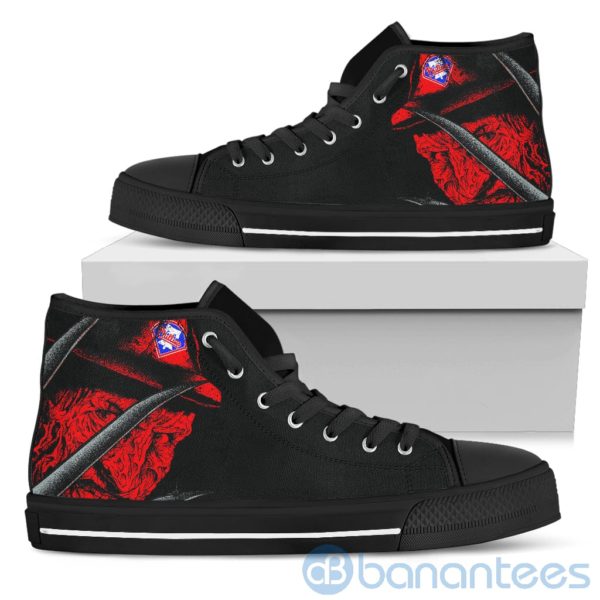 Philadelphia Phillies Nightmare Freddy Red High Top Shoes Product Photo