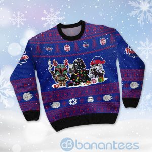 Philadelphia Phillies Star Wars Ugly Christmas 3D Sweater Product Photo