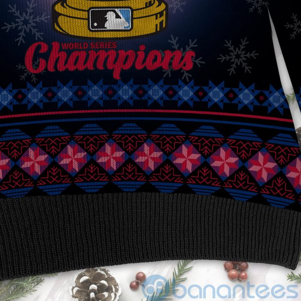 Philadelphia Phillies World Series Champions Ugly Christmas 3D Sweater Product Photo