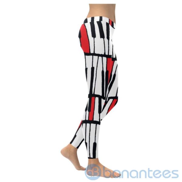 Piano Lover Leggings For Women Product Photo