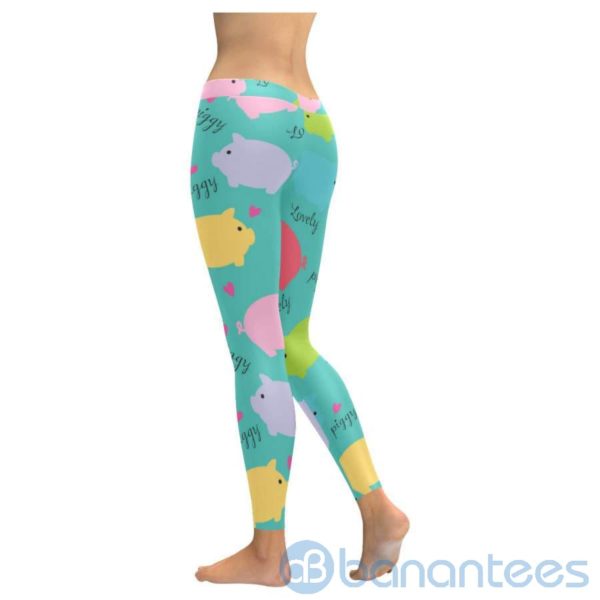 Pig Cute Pig Leggings for Women Product Photo