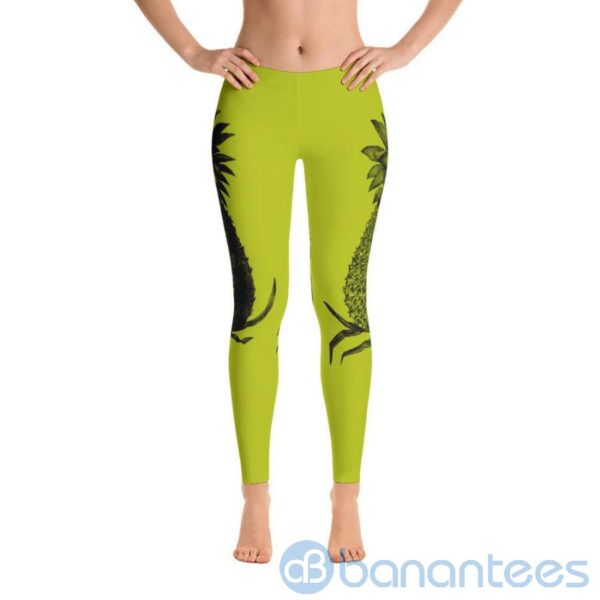 Pineapple Yellow Leggings For Women Product Photo