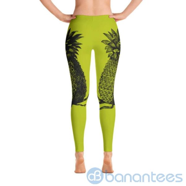 Pineapple Yellow Leggings For Women Product Photo