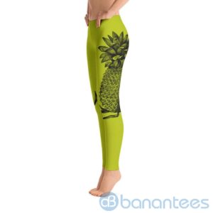 Pineapple Yellow Leggings For Women Product Photo