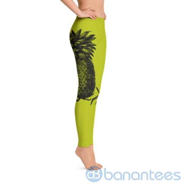 Pineapple Yellow Leggings For Women Product Photo