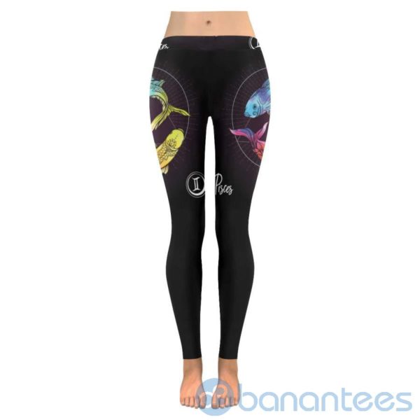 Pisces Zodiac Sign Leggings For Women Product Photo