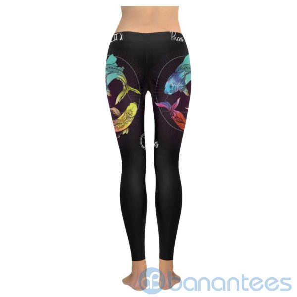 Pisces Zodiac Sign Leggings For Women Product Photo