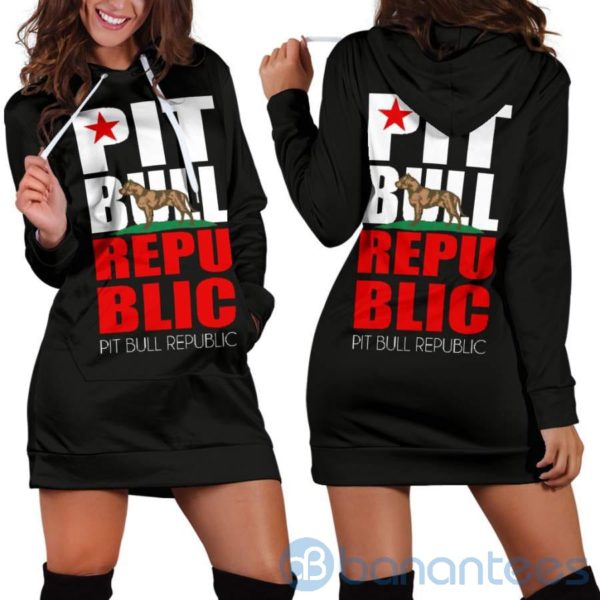 Pit Bull Republic Hoodie Dress For Women Product Photo