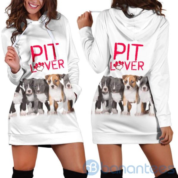 Pit Lover Hoodie Dress For Women Product Photo