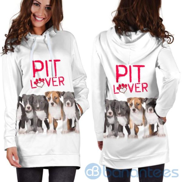 Pit Lover Hoodie Dress For Women Product Photo