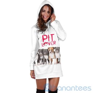 Pit Lover Hoodie Dress For Women Product Photo