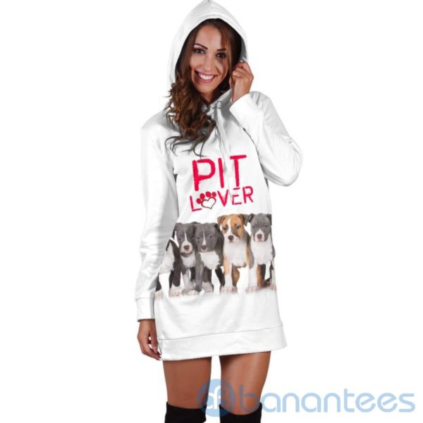 Pit Lover Hoodie Dress For Women Product Photo