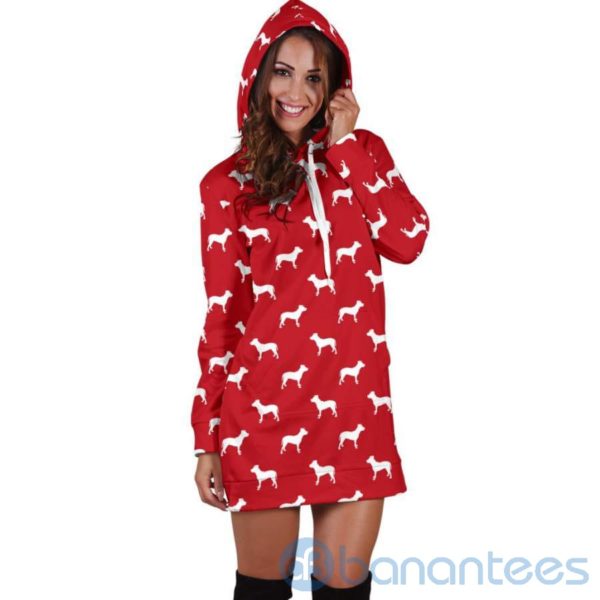 Pitbull Women Hoodie Dress For Women Product Photo
