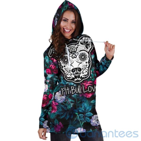 Pitbulls Love Hoodie Dress For Women Product Photo