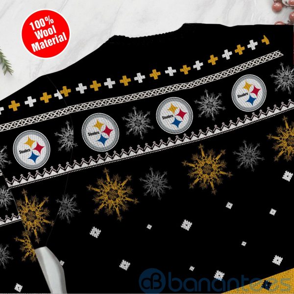 Pittsburgh Steelers Mickey Mouse Funny Ugly Christmas 3D Sweater Product Photo
