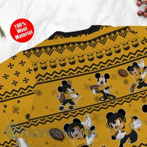 Pittsburgh Steelers Mickey Mouse Ugly Christmas 3D Sweater Product Photo