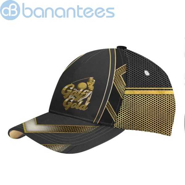 Play Golf Like Gold All Over Printed 3D Cap Product Photo