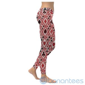 Playing Card Leggings For Women Product Photo
