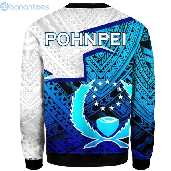 Pohnpei Polynesian Circle Tattoo Pattern All Over Printed 3D Sweatshirt Product Photo