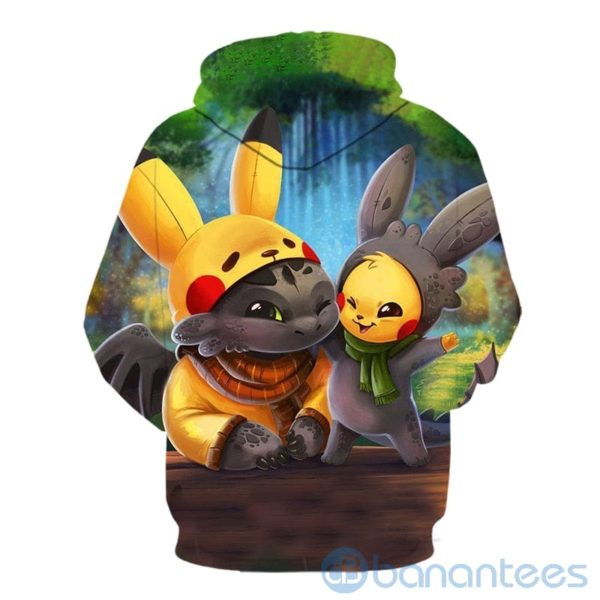 Pokemon Detective Pikachu All Over Printed 3D Hoodie Product Photo