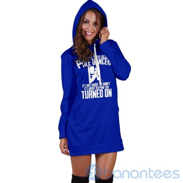 Pole Dancer Support Hoodie Dress For Women Product Photo