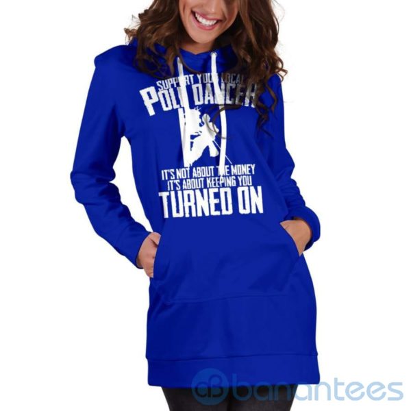 Pole Dancer Support Hoodie Dress For Women Product Photo