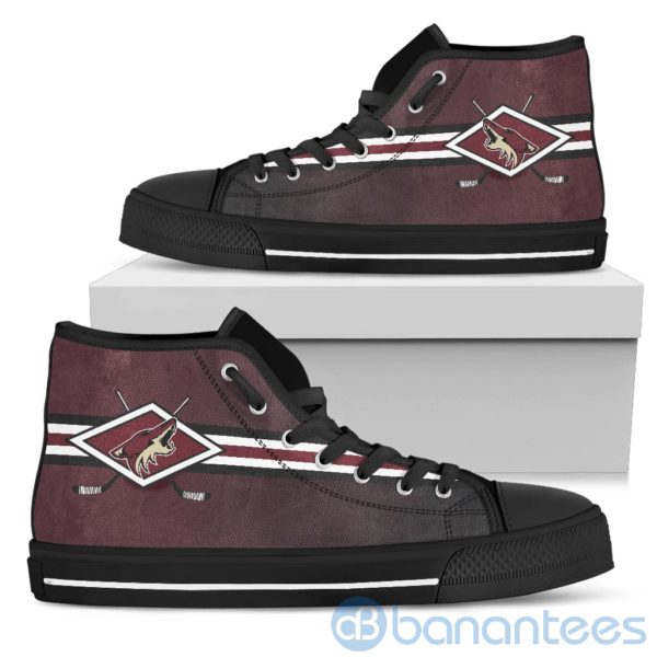 Polishing Sticks Arizona Coyotes High Top Shoes Product Photo