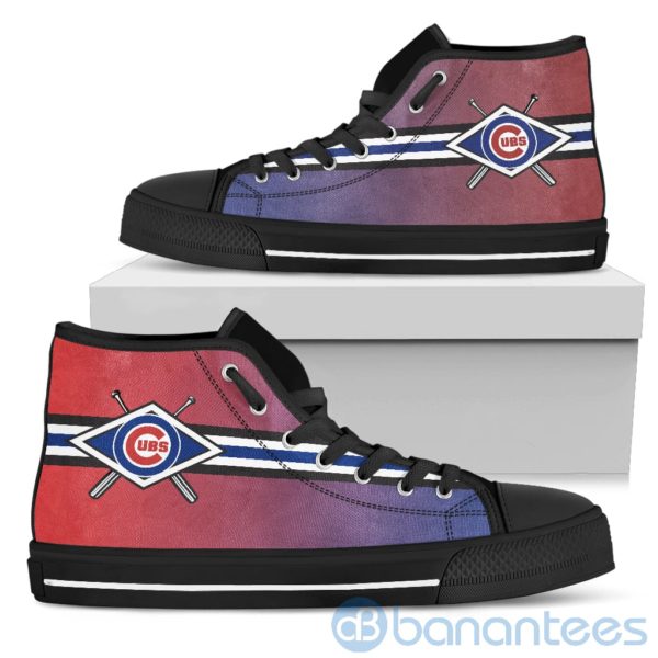 Polishing Sticks Chicago Cubs High Top Shoes Product Photo