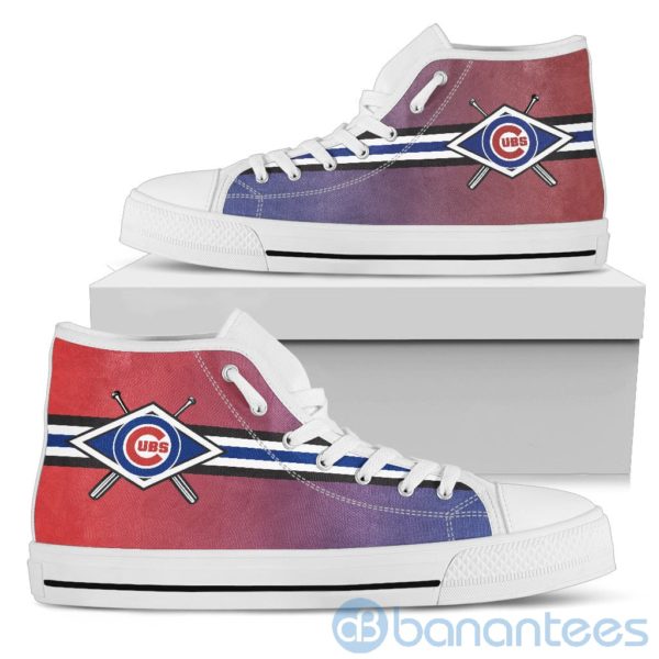 Polishing Sticks Chicago Cubs High Top Shoes Product Photo