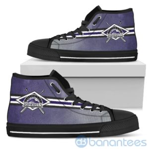 Polishing Sticks Colorado Rockies High Top Shoes Product Photo