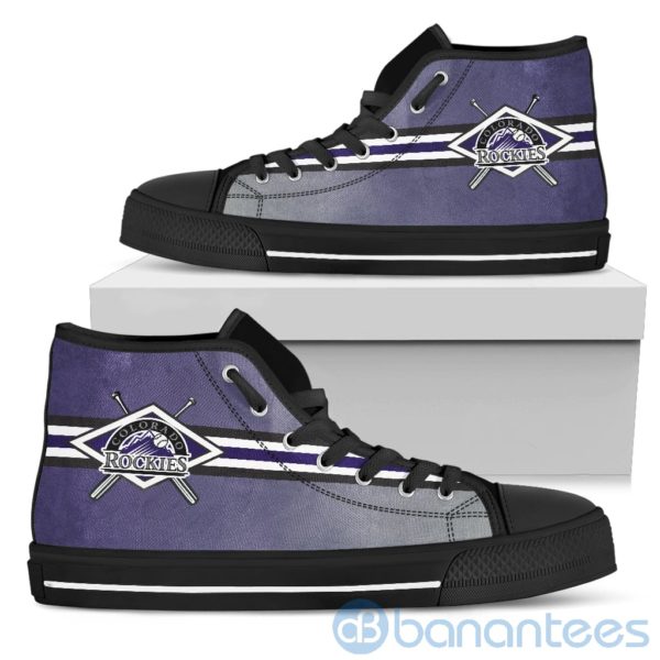 Polishing Sticks Colorado Rockies High Top Shoes Product Photo