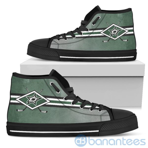Polishing Sticks Dallas Stars High Top Shoes Product Photo