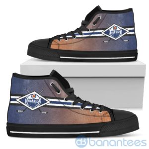 Polishing Sticks Edmonton Oilers High Top Shoes Product Photo