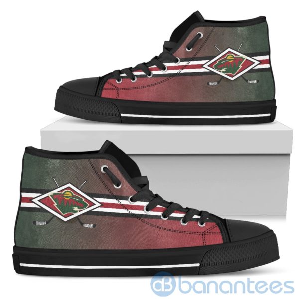 Polishing Sticks Minnesota Wild High Top Shoes Product Photo
