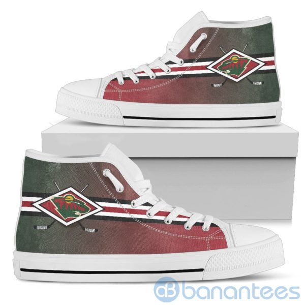 Polishing Sticks Minnesota Wild High Top Shoes Product Photo
