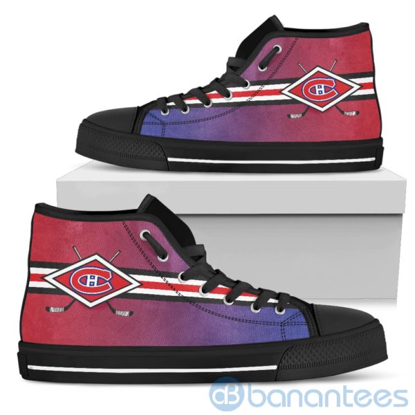 Polishing Sticks Montreal Canadiens High Top Shoes Product Photo