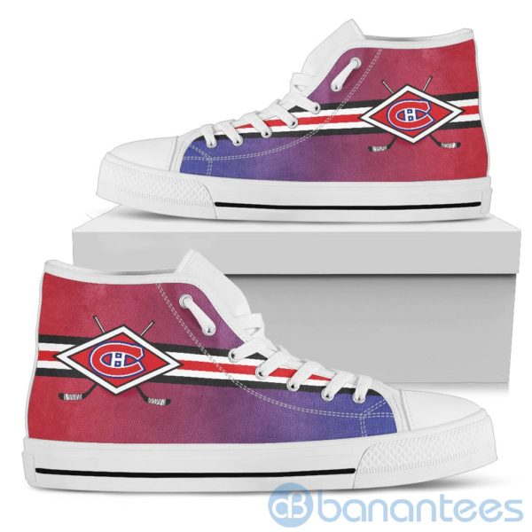 Polishing Sticks Montreal Canadiens High Top Shoes Product Photo
