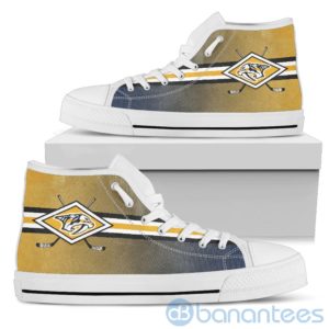 Polishing Sticks Nashville Predators High Top Shoes Product Photo