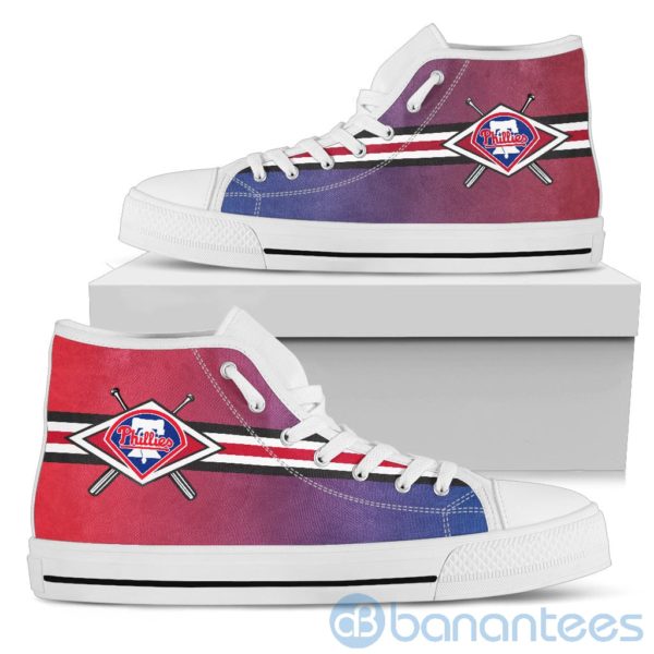 Polishing Sticks Philadelphia Phillies High Top Shoes Product Photo