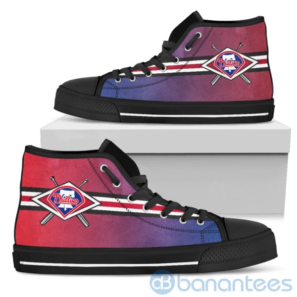 Polishing Sticks Philadelphia Phillies High Top Shoes Product Photo