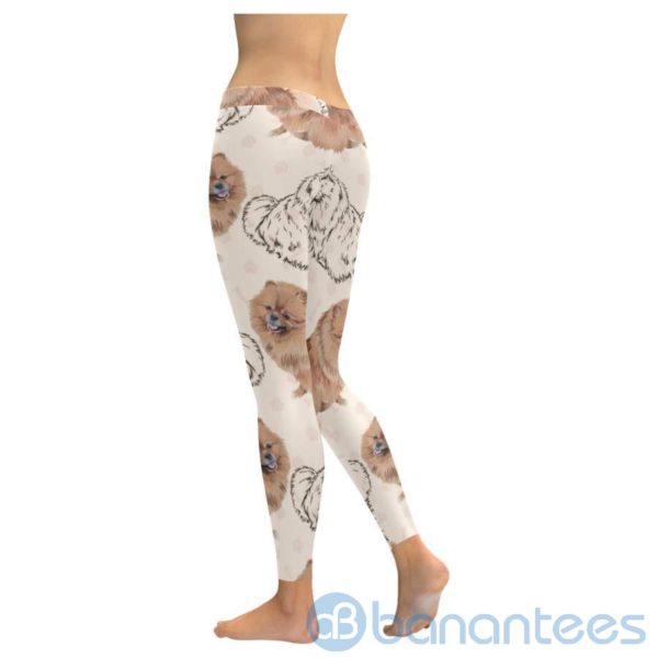 Pomeranian Leggings For Women Product Photo