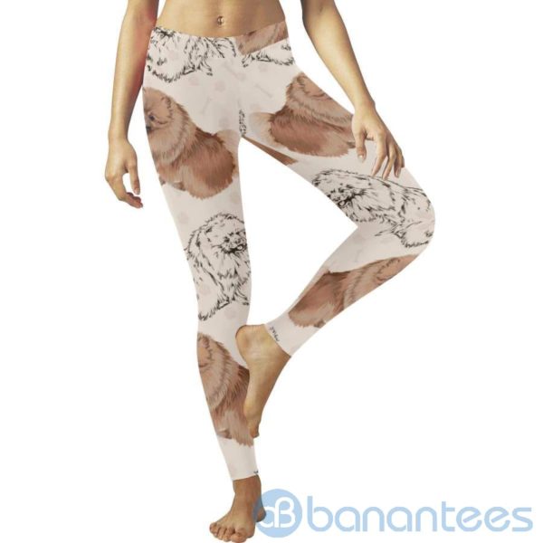 Pomeranian Leggings For Women Product Photo