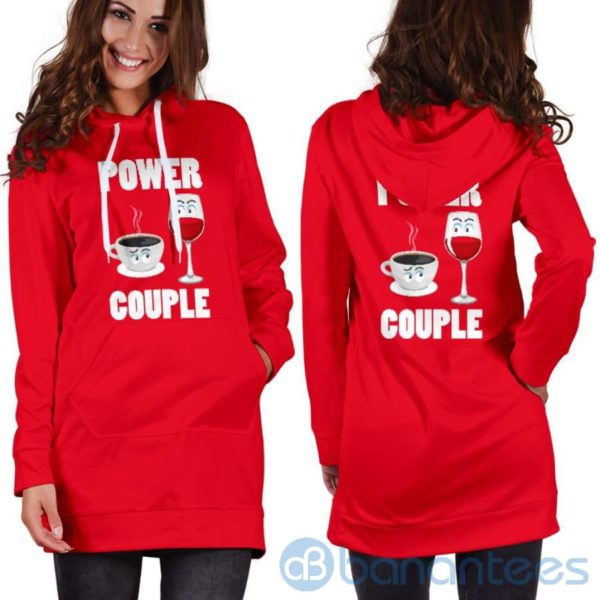 Power Couple Hoodie Dress For Women Product Photo