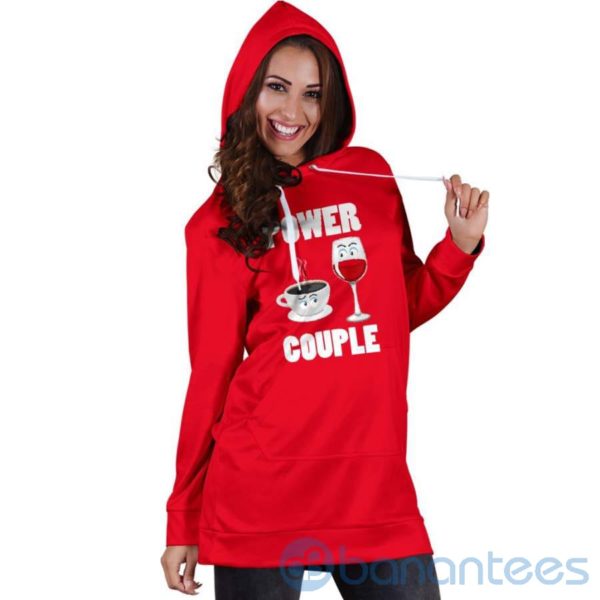 Power Couple Hoodie Dress For Women Product Photo