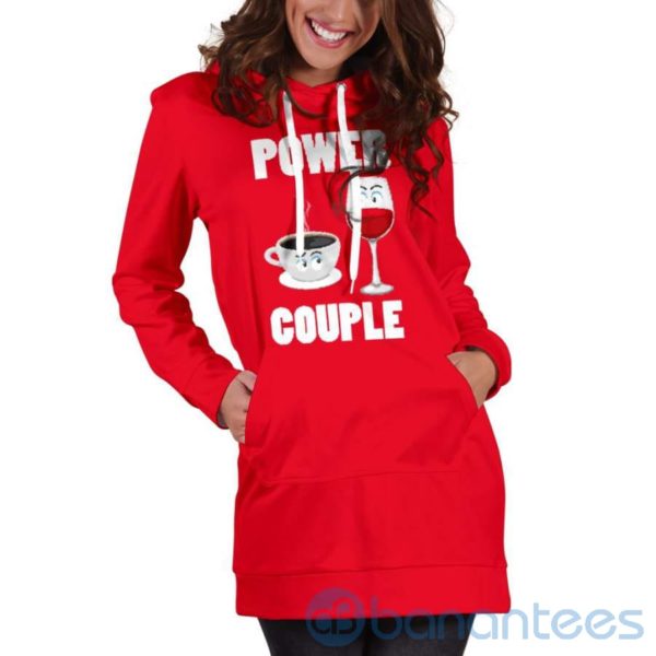 Power Couple Hoodie Dress For Women Product Photo