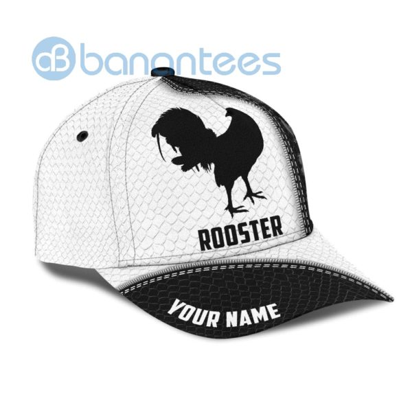 Premium Personalized Rooster Printed 3D Cap Product Photo