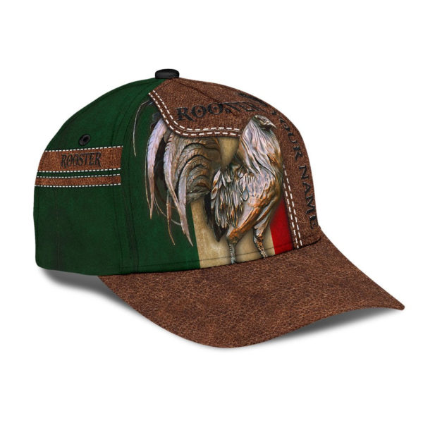 Premium Rooster Printed 3D Cap Product Photo