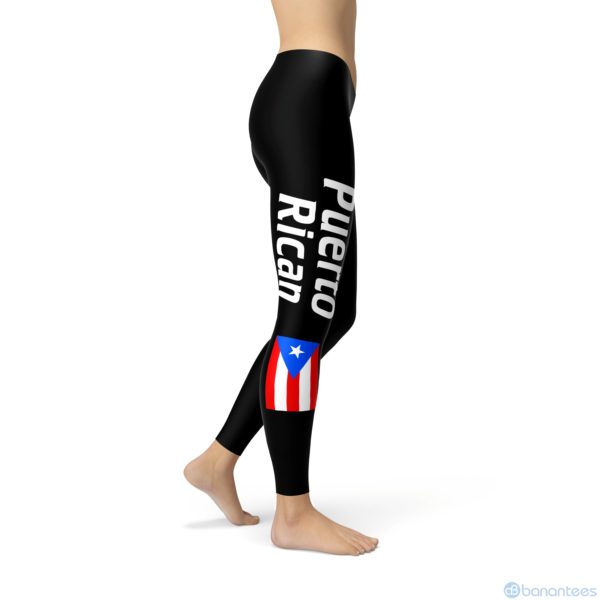 Puerto Rican Flag Leggings For Women Product Photo