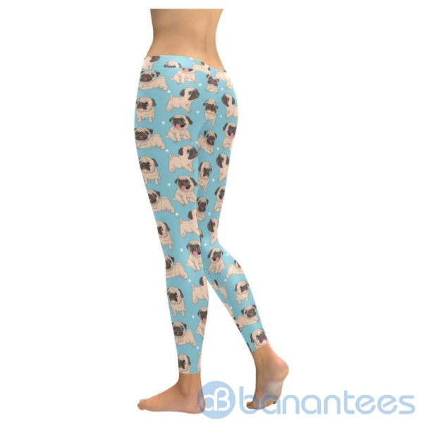 Pug Dog Leggings For Women Product Photo